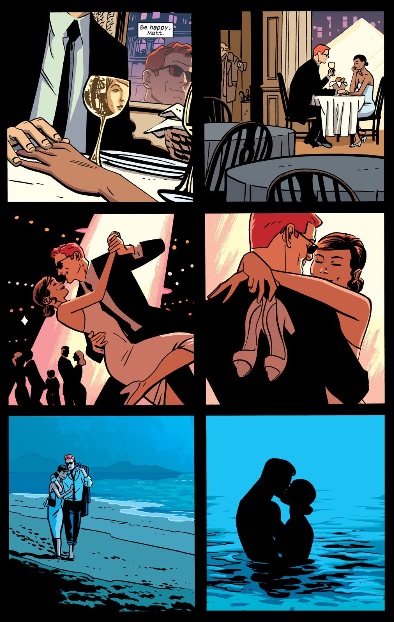 Kirsten and Matt on Date Night