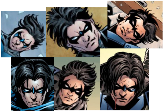 The Many Same Faces of Nightwing