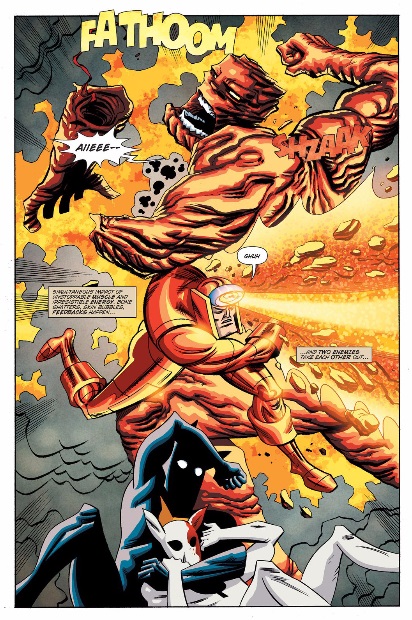 Brontosaurus and the foxes