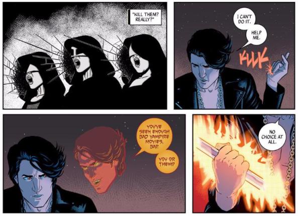 devil on the shoulder