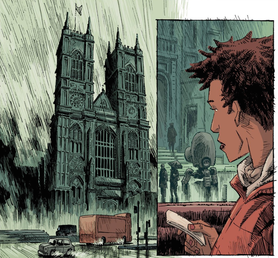 Maybe it's just a robo-tourist?