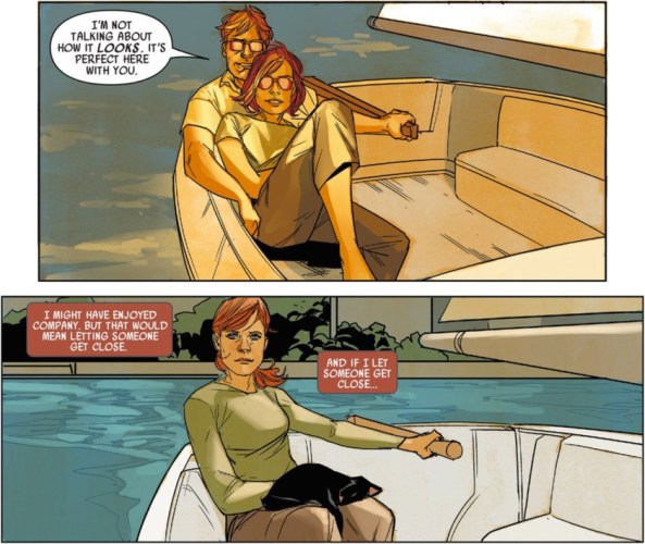 Nat with Matt, Nat with cat