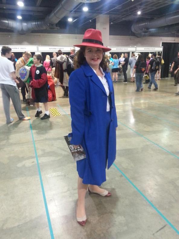 Every Peggy Carter I saw was rockin' the blue suit. It's become iconic in record time