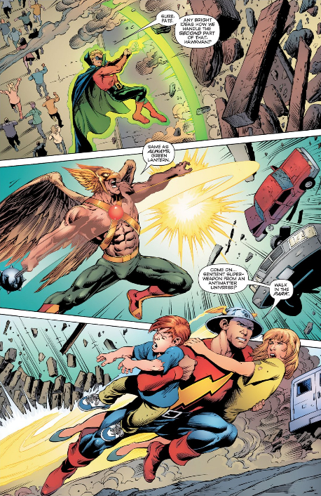 Awesome heroes being awesome