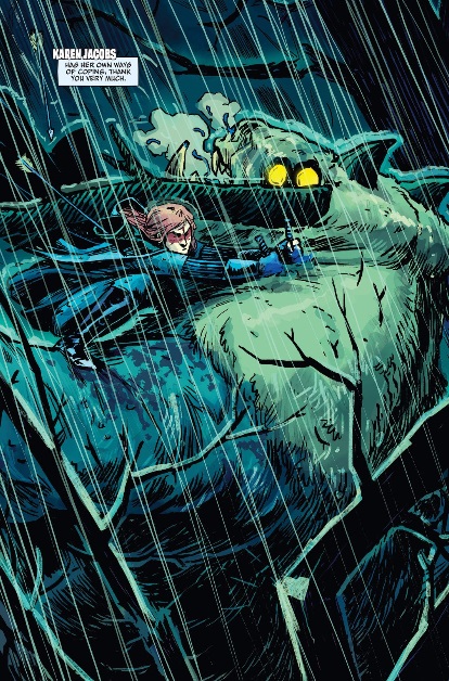 Karen kills a monster