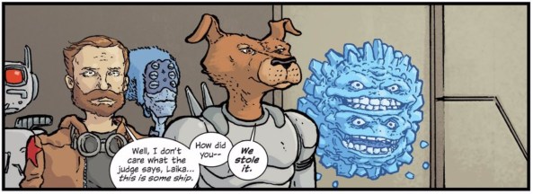 Laika shuts Yuri down