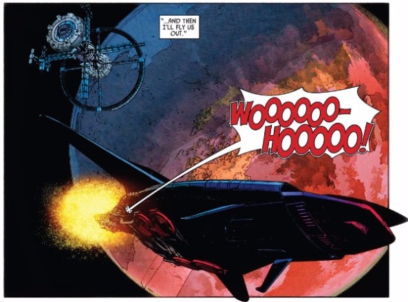 Lando and Lobot abscond with the Imperialis