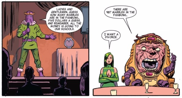 MODOK and Madame Hydra are not happily married