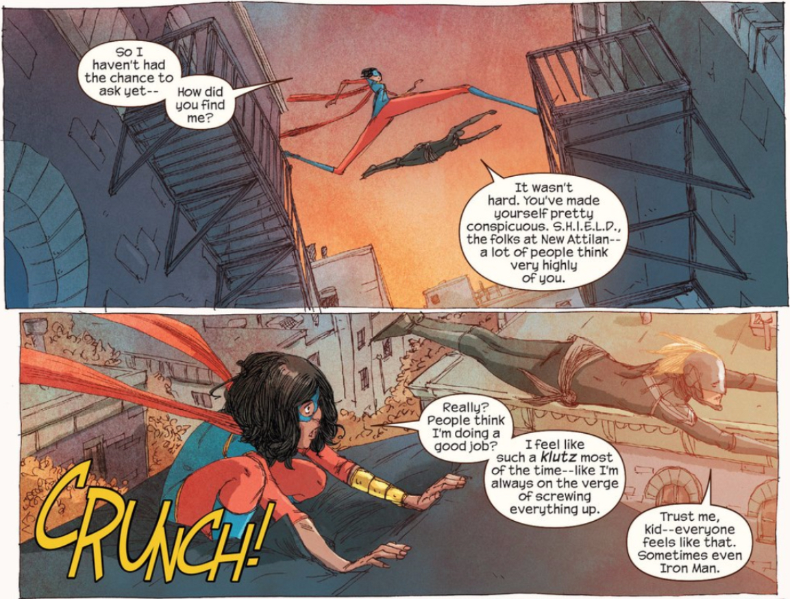 Sometimes even Iron Man