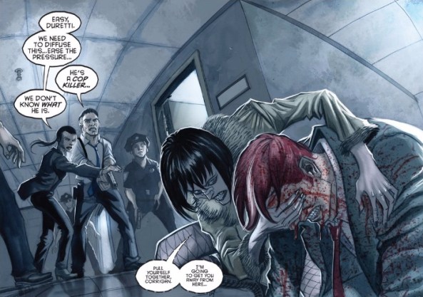 low, wide angle in Gotham by Midnight