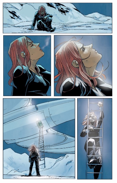 Black Widow is rescued