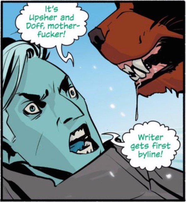 Upsher takes umbrage