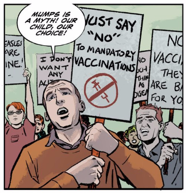 anti-vaxxers are history's greatest monsters