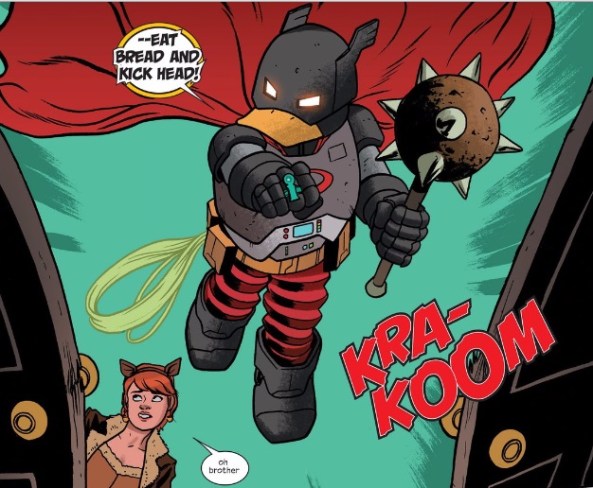 Howard the BatmanSupermanHawkmanWonderWomanGreenLanternCyborgFlash Duck