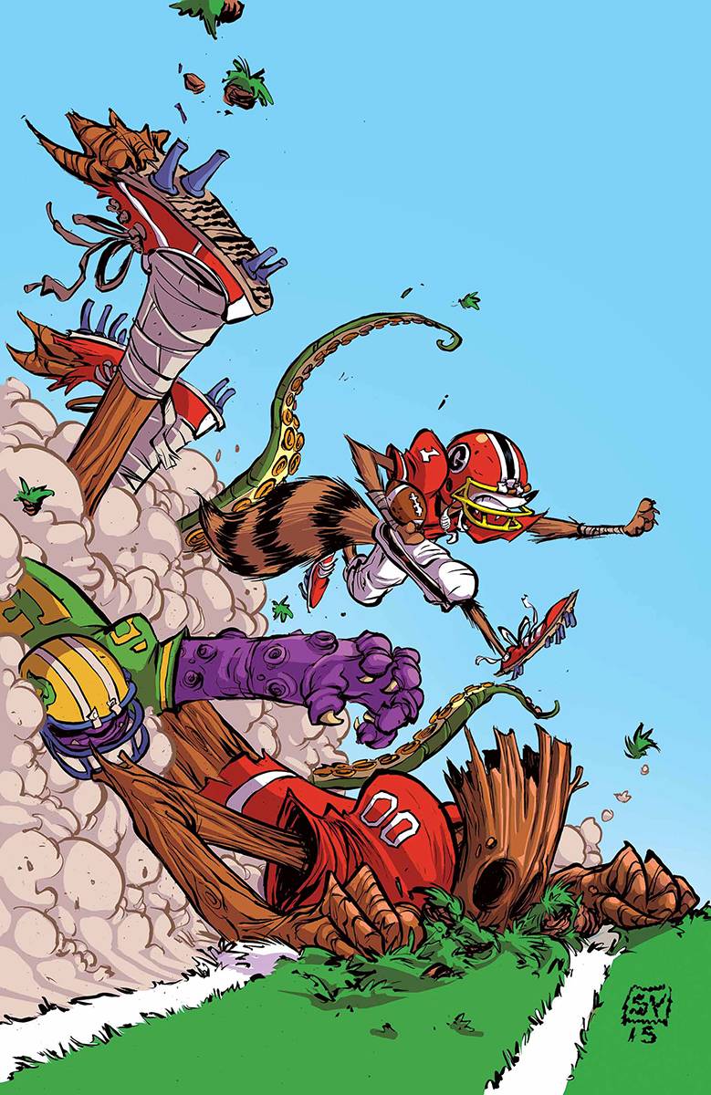 Rocket Raccoon and Groot 4