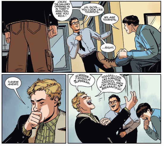 takin the piss outta clark