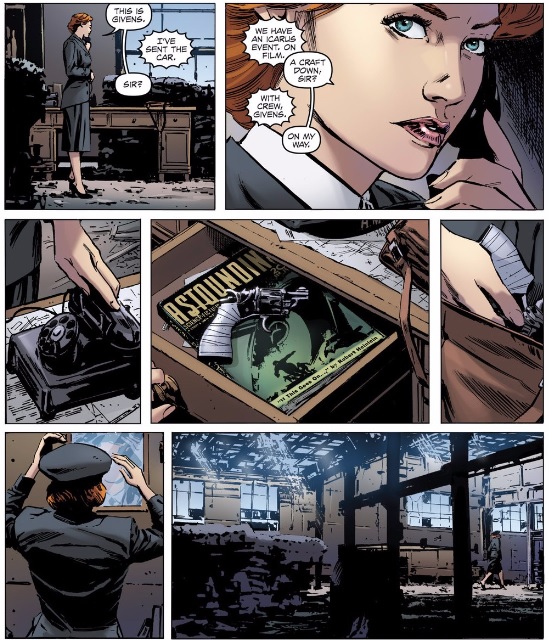 Naomi has a comic book