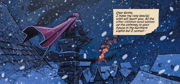 perched on a chimney