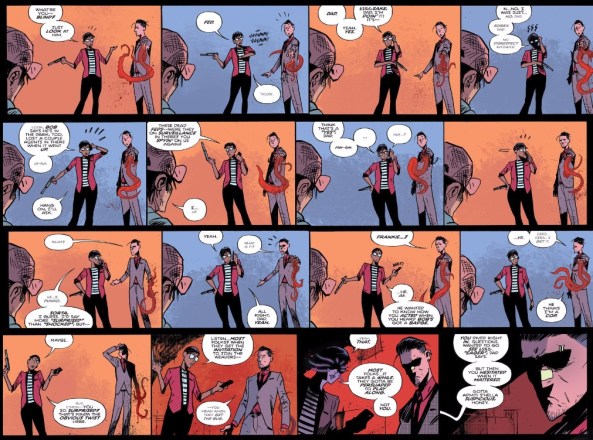 Taking care of business.