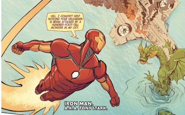 helicarrier in the water