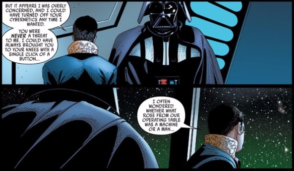 He's more machine now than man.