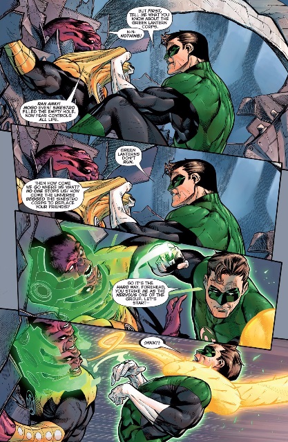 Maash and Hal Jordan