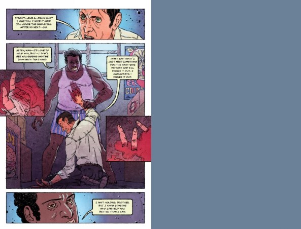 poor tread's fingers