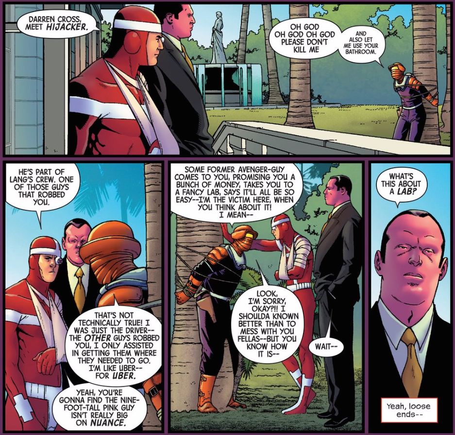 Hijacker crosses cross Cross'