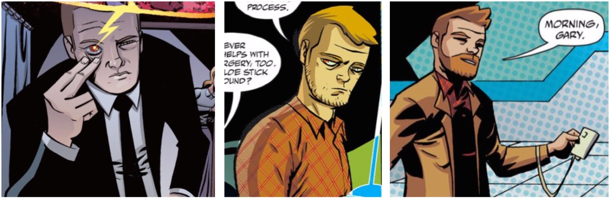 Cave Carson has a Cybernetic Beard