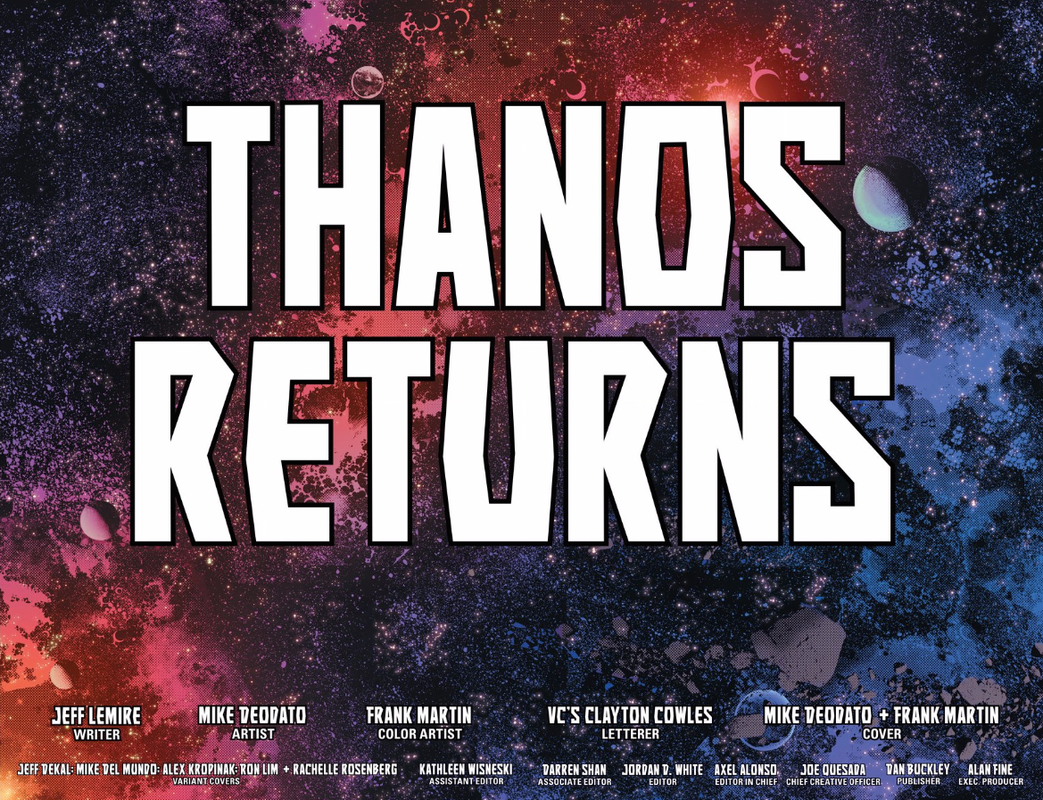 Thanos Returns