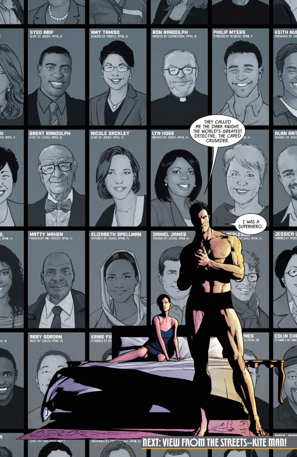 Batman was a superhero