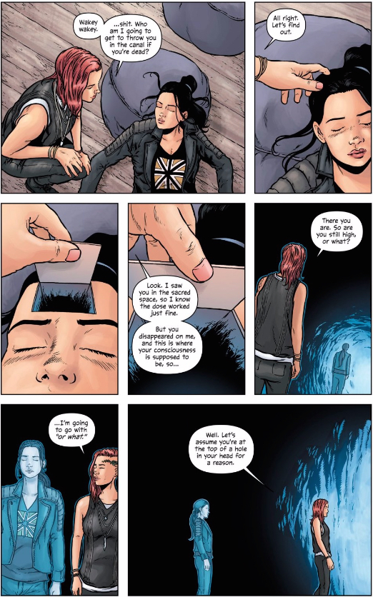 The Doctor enter's Jenny's head