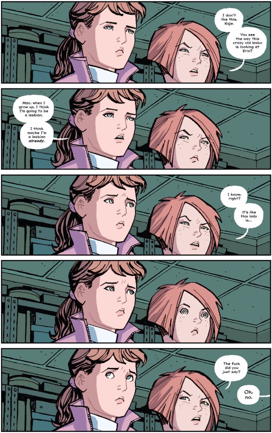 I think maybe I'm a lesbian already