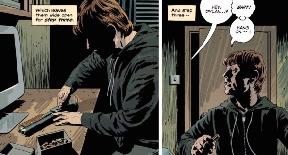 Mason interrupts the narrative