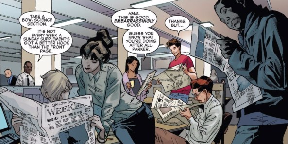 Peter Parker doesn't screw up (for once)