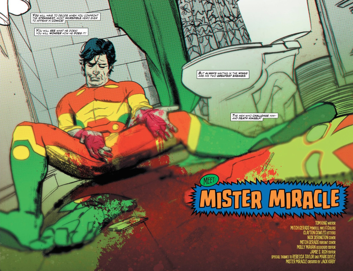 Mister Miracle's escape