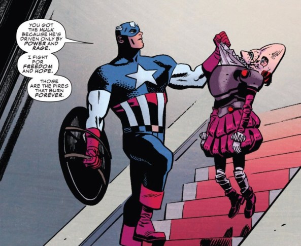 Cap fights for freedom and hope