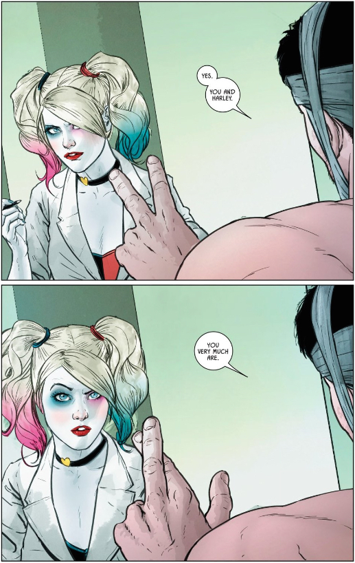 Harley and Ivy sitting in a tree...