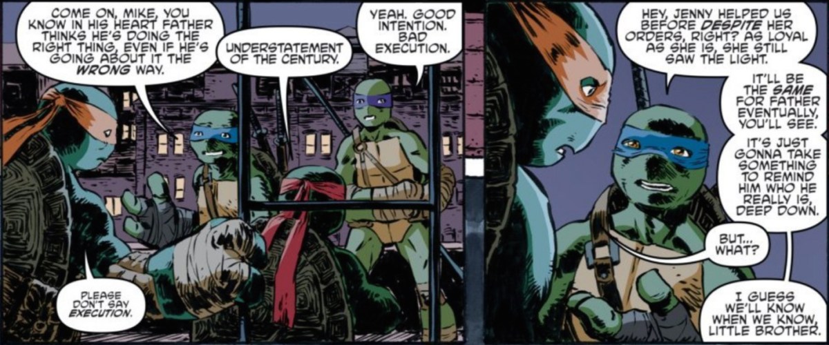 The Turtles talk it out