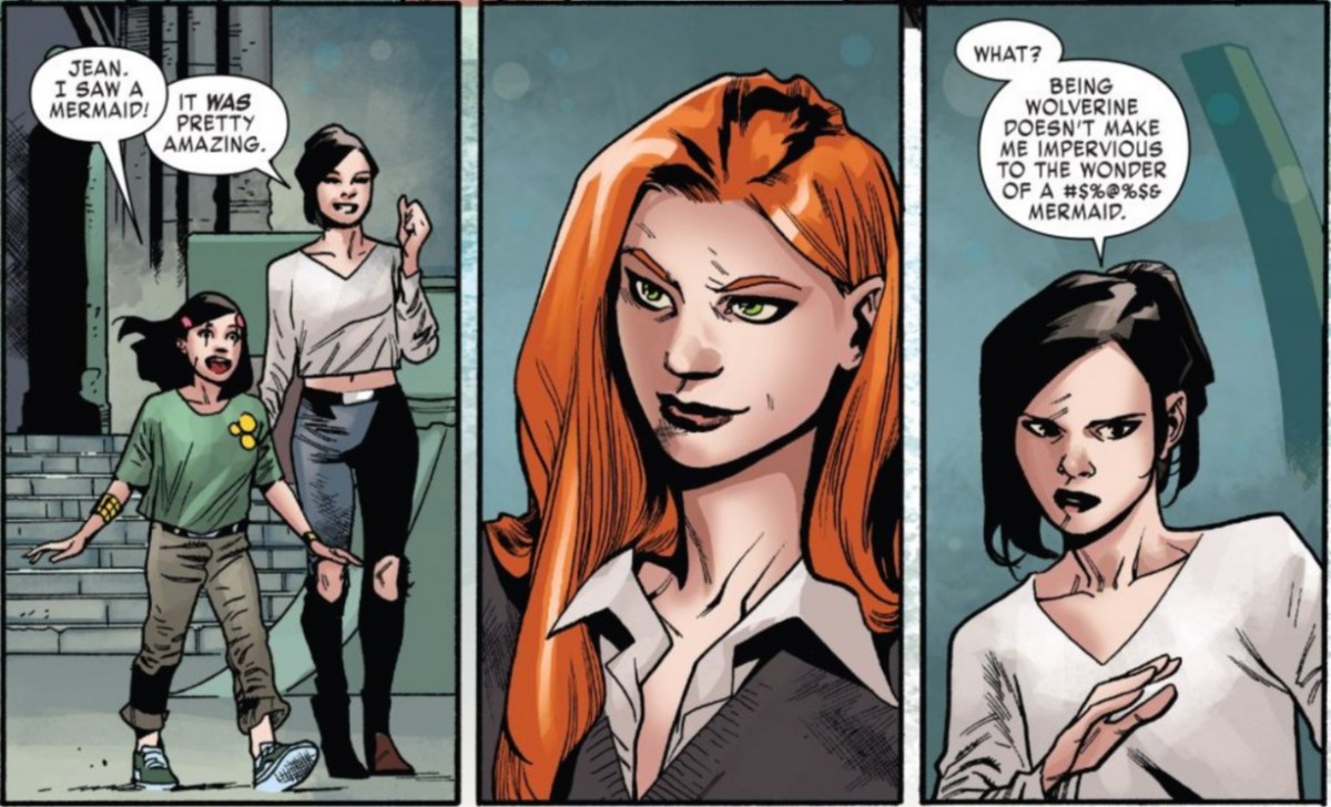 Wolverine and the Mermaid