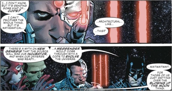 Three lines are architectural