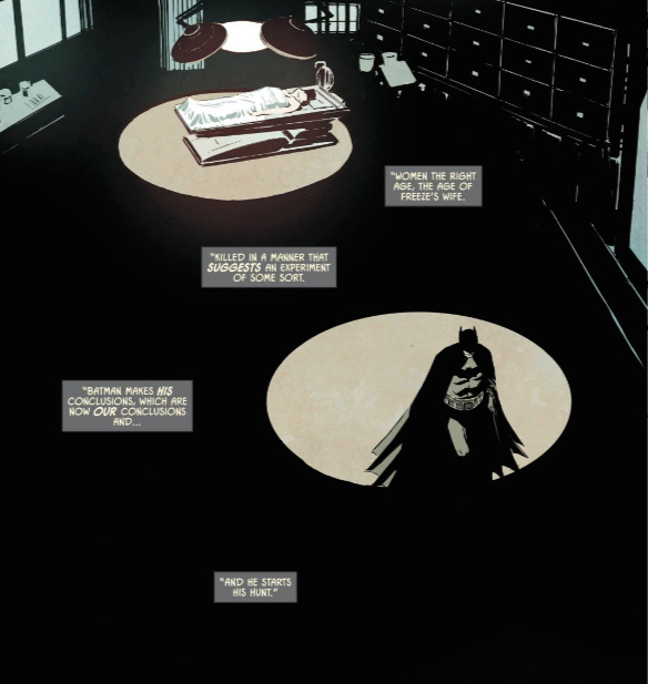 Batman in the Morgue